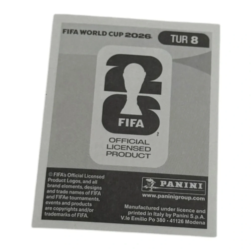 Panini FIFA World Cup 2026 Ferdi Kadioglu TUR 8 Turkey Brighton Hove Albion FC
